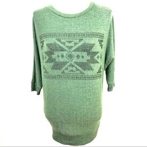 Hope Rose Olive Branch & Black Cozy Shop Pullover